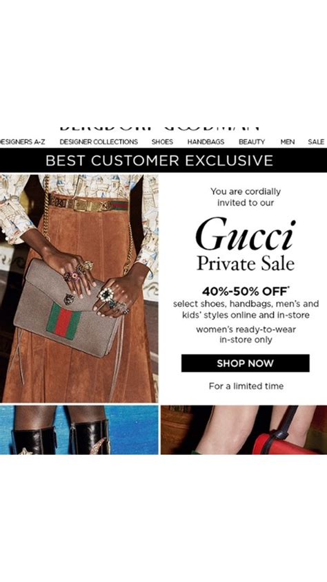 gucci private sale winter 2017|gucci closeout sales.